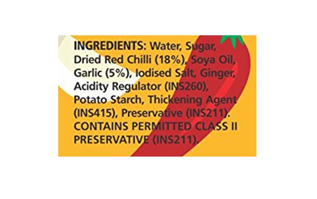 K's Kitchen Singapore Chilli Garlic Sauce   Glass Jar  280 grams